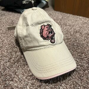 Vintage Ferris State Bulldogs Pink and Cream hat